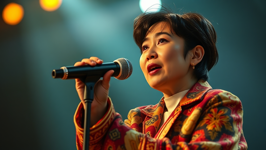 송가인 무대 미리 엿보기 (realistic 스타일)