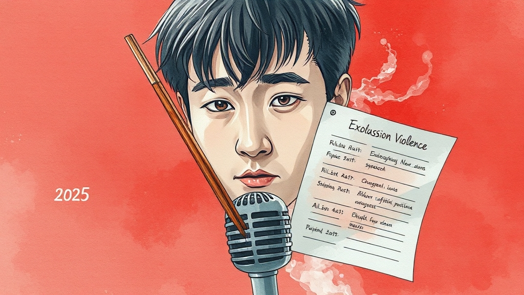 논란이 된 발언 내용 분석 (watercolor 스타일)
