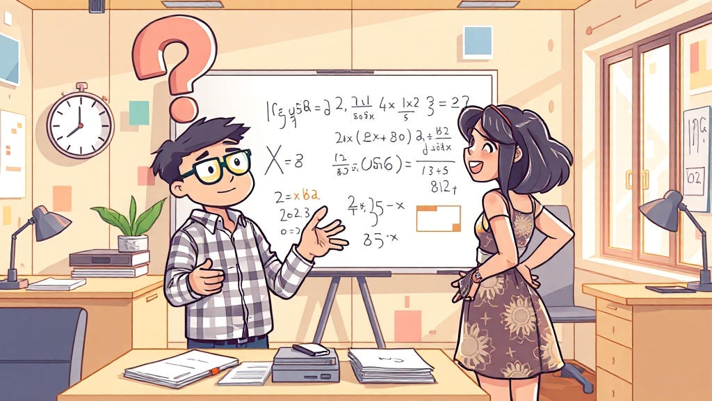 연말정산 Q&A, 궁금증 해결! (cartoon 스타일) (재시도)