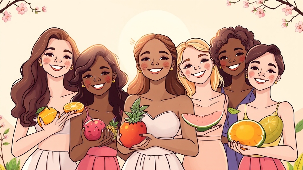 비타민C, 왜 중요할까요? (cartoon 스타일)