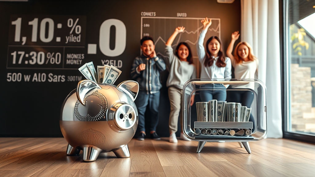 도약계좌 vs 희망적금: 핵심 비교 분석 (realistic 스타일)