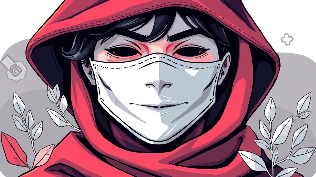 온라인 평판 관리의 중요성과 예방책 (illustration 스타일)