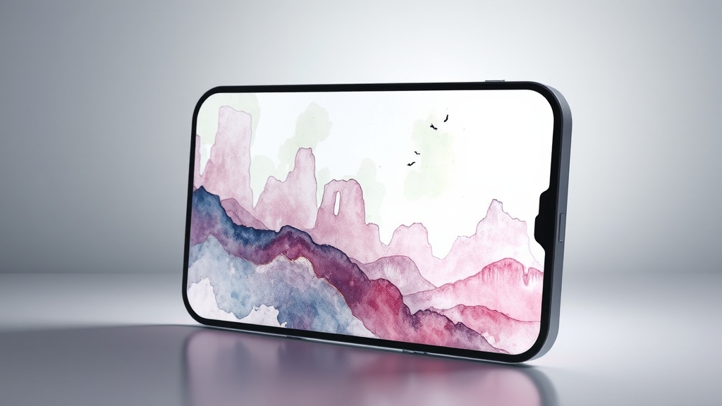 디자인, 얼마나 달라질까? (watercolor 스타일)