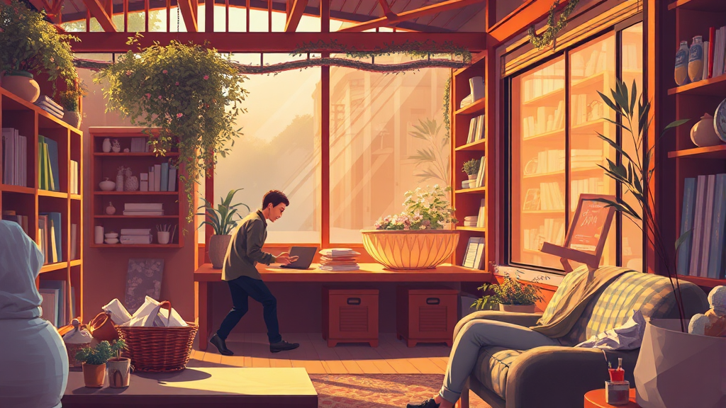 과시 소비에서 벗어나 현명한 소비 습관 만들기 (realistic 스타일)