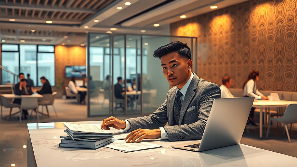 정책자금 신청 방법 및 절차 (realistic 스타일)