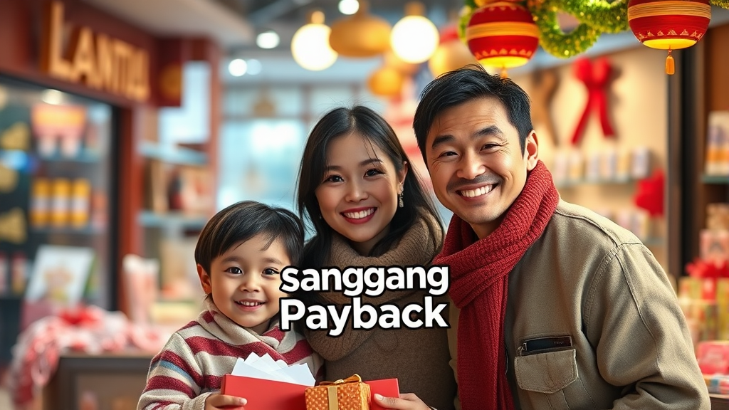 따뜻한 연말 보내세요! (realistic 스타일)