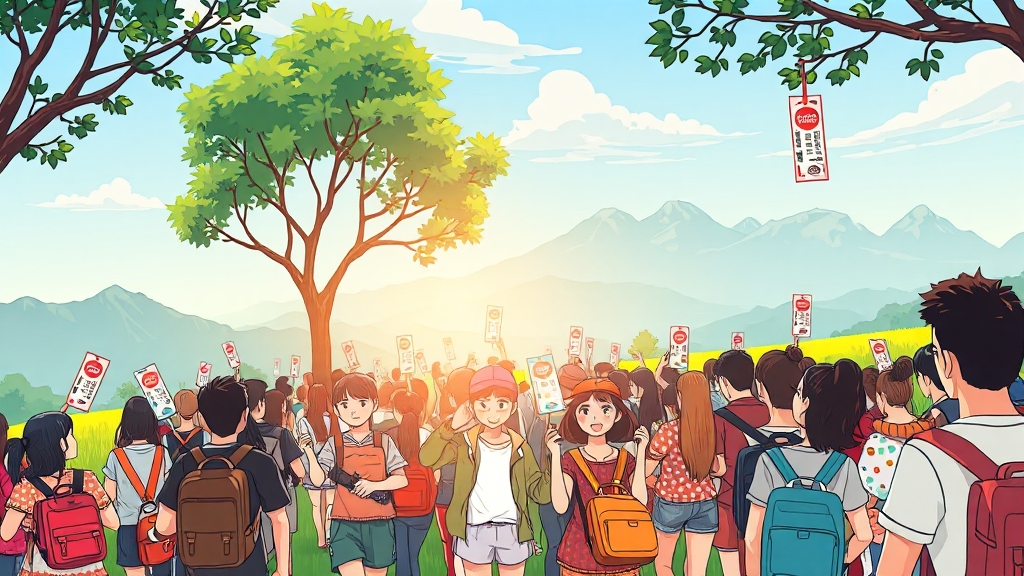 숙박세일페스타란? (cartoon 스타일)