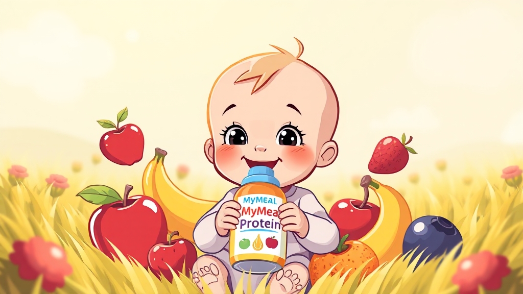 어떤 아기에게 추천할까요? (cartoon 스타일)