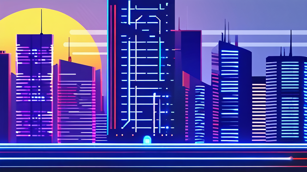 에너지 효율, 전기 요금 절약의 핵심 (illustration 스타일)