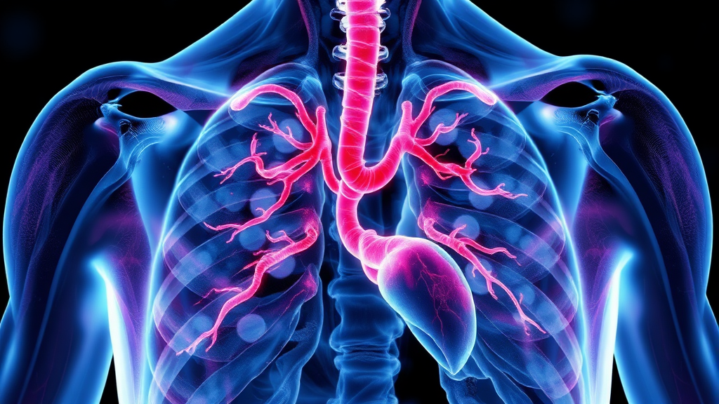 흉부대동맥류 진단 방법과 검사 (watercolor 스타일)