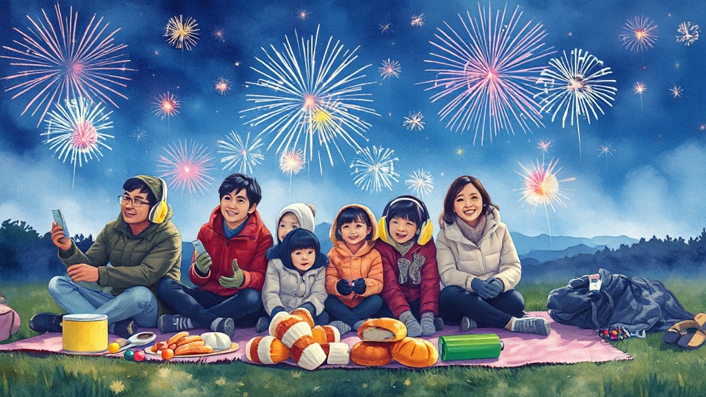 아이 동반 가족을 위한 관람 팁 (watercolor 스타일)