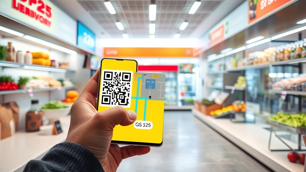 편의점 택배 이용법 (realistic 스타일)