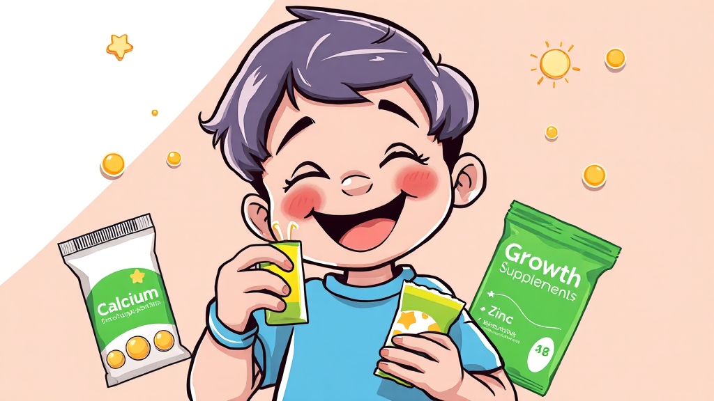 제품별 성분 & 효과 비교 (cartoon 스타일)