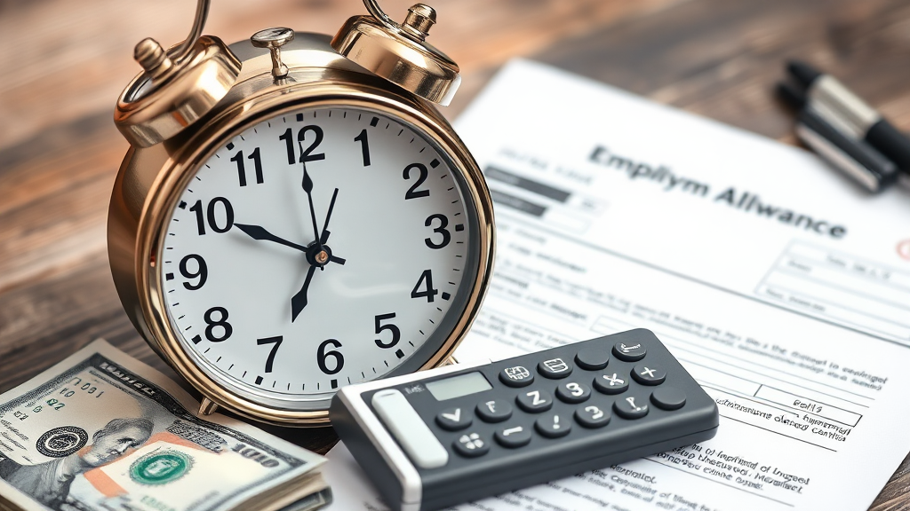 주휴수당 계산 및 중요성 (realistic 스타일)