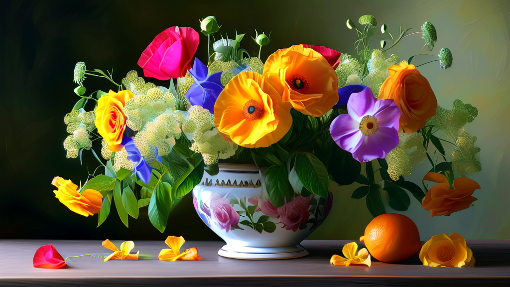 5월, 꽃과 함께 떠나는 국내 여행지 추천 (realistic 스타일)