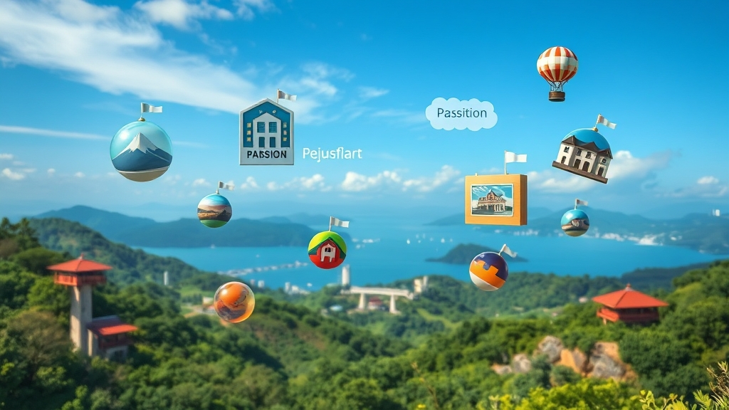 저렴한 숙소 유형 비교 (realistic 스타일)