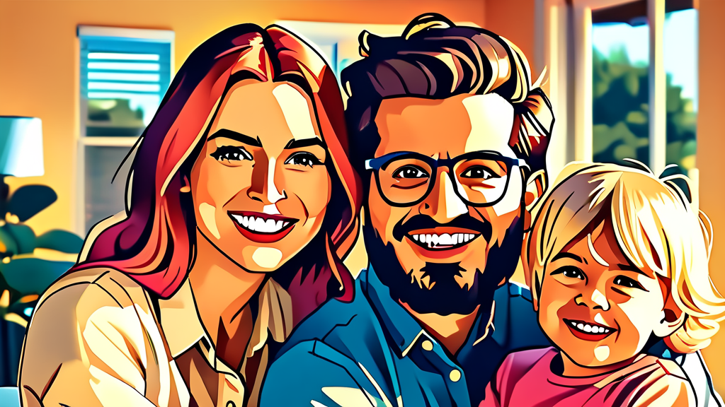 부모님이 정말 원하시는 선물은? (cartoon 스타일)