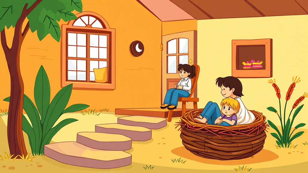 주택담보대출, 뭐가 좋을까? (디딤돌 vs 보금자리론) (cartoon 스타일)