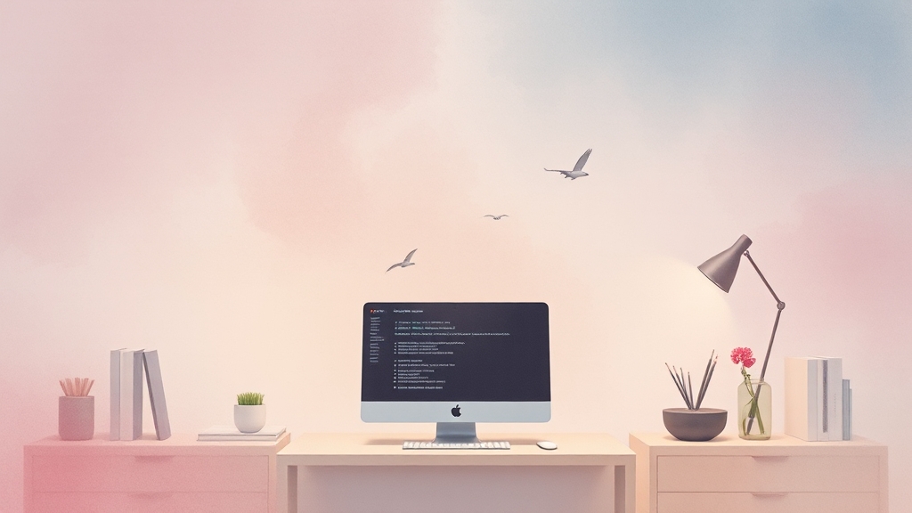 EDI 서비스 주요 기능 (watercolor 스타일)