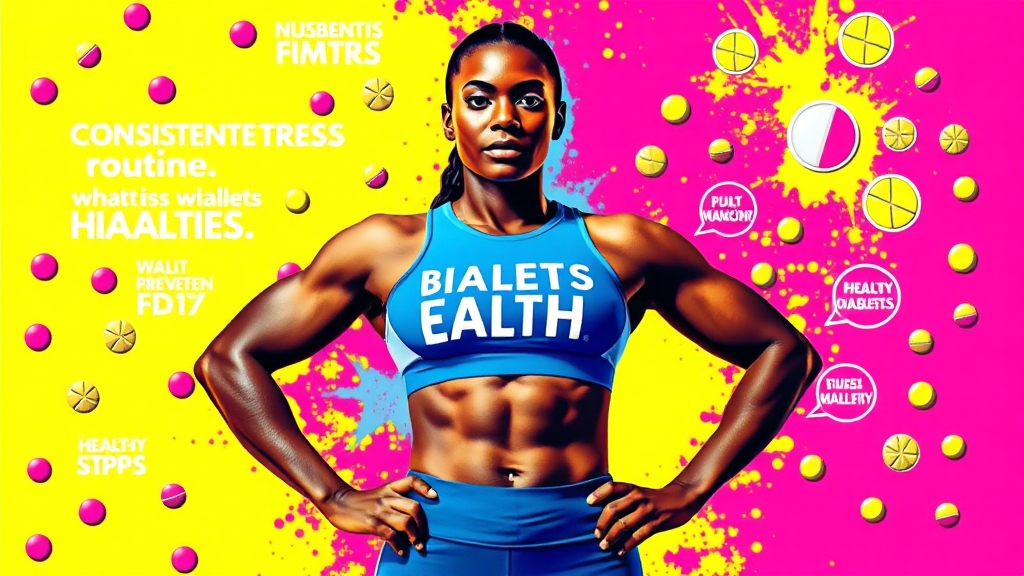 생활 습관, 어떻게 바꿔야 할까요? (popart 스타일)