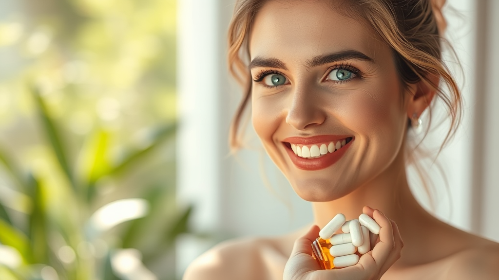 콜라겐 섭취, 왜 중요할까요? (realistic 스타일)