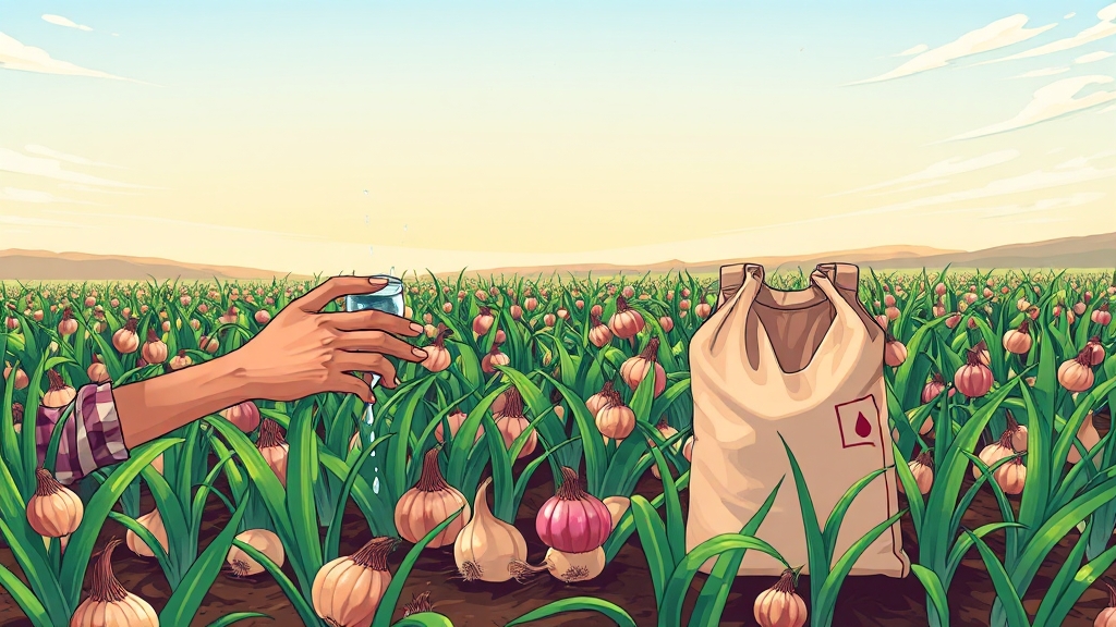 물주기 & 비료주기 (illustration 스타일)
