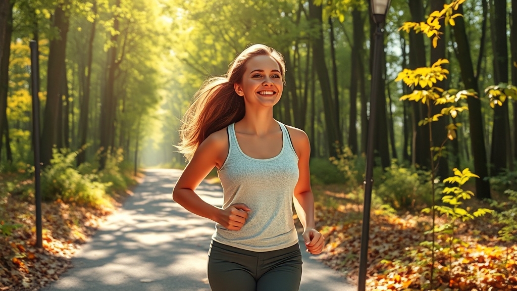 효과적인 걷기 방법 (illustration 스타일)