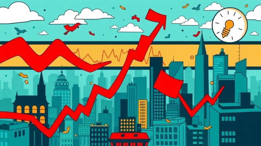 시장 충격의 배경과 역대급 변동성 분석 (cartoon 스타일)