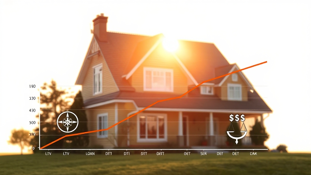 DSR, LTV, DTI 핵심 정리 (realistic 스타일)
