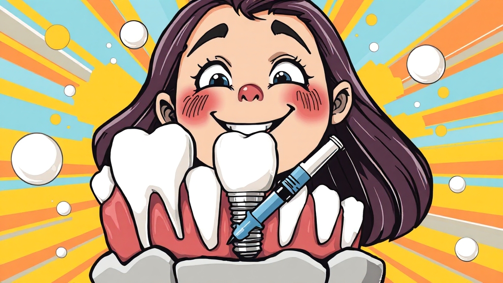 잇몸 재생 불가, 다른 방법은 없을까? (cartoon 스타일)