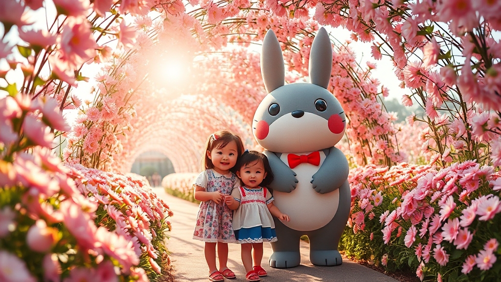 인생샷 보장: 주요 스팟 상세 (realistic 스타일)