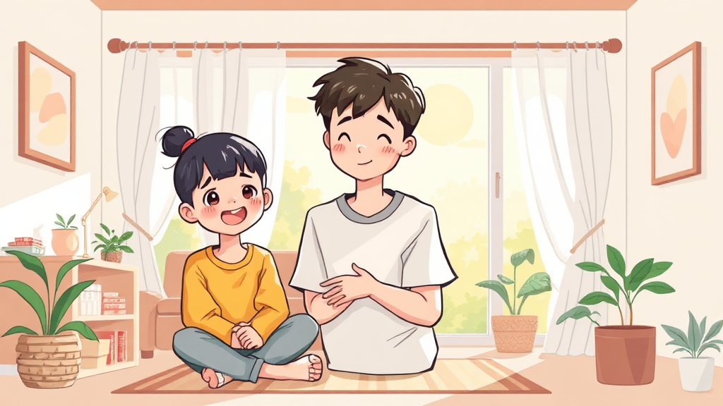 청년 주거 정책 활용 (illustration 스타일)