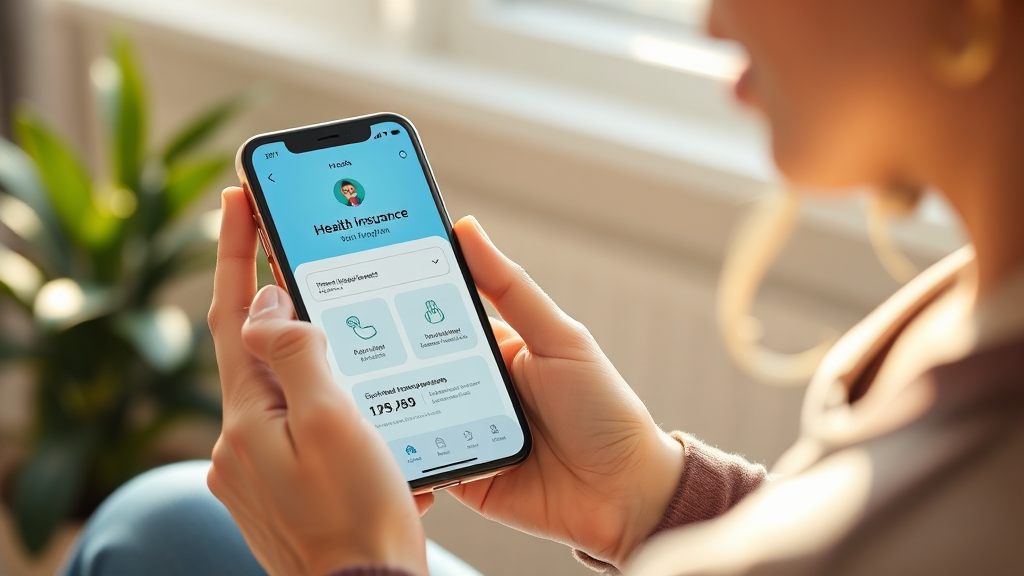 나에게 꼭 맞는 건강보험 앱 활용 꿀팁 (realistic 스타일)