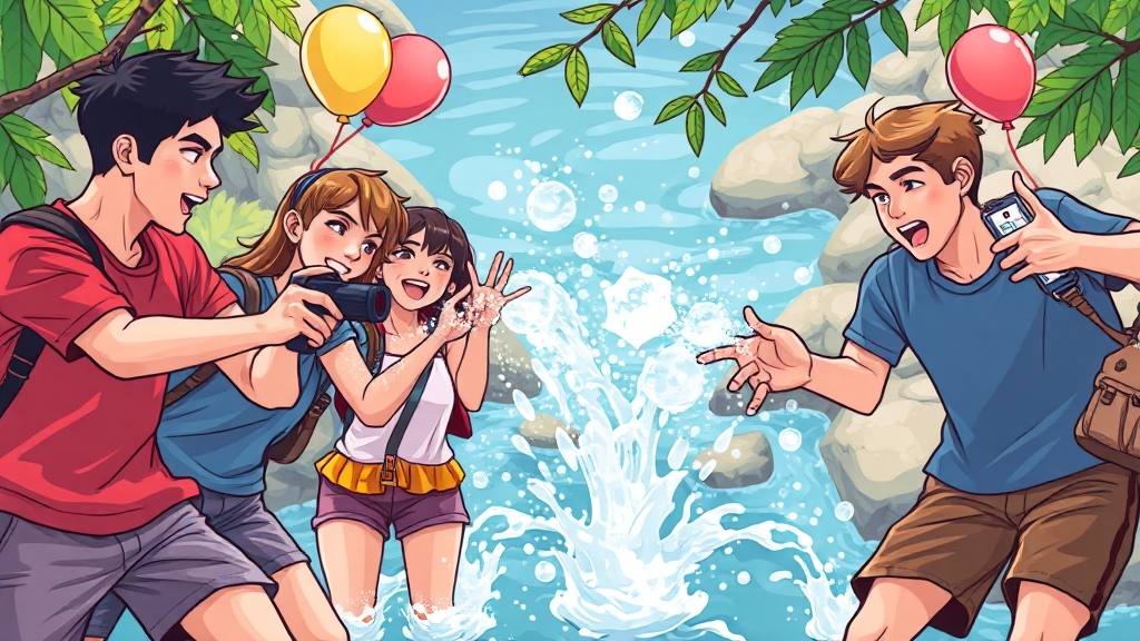 워터밤 취소표, 어떻게 구할까? (cartoon 스타일)