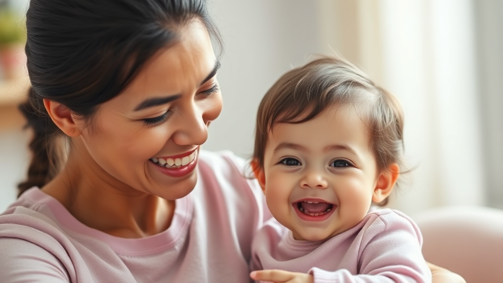 아이돌봄 서비스 종류 (realistic 스타일)