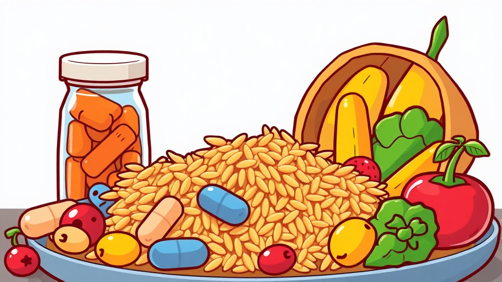 위고비 알약 효과 극대화 (cartoon 스타일)