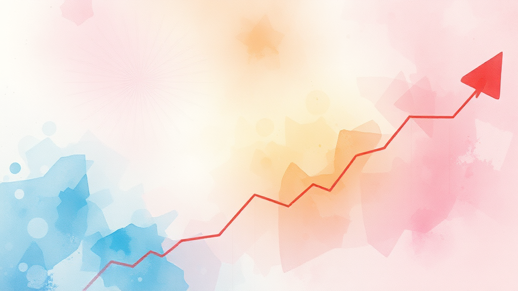 실적, 얼마나 좋을까? (watercolor 스타일)