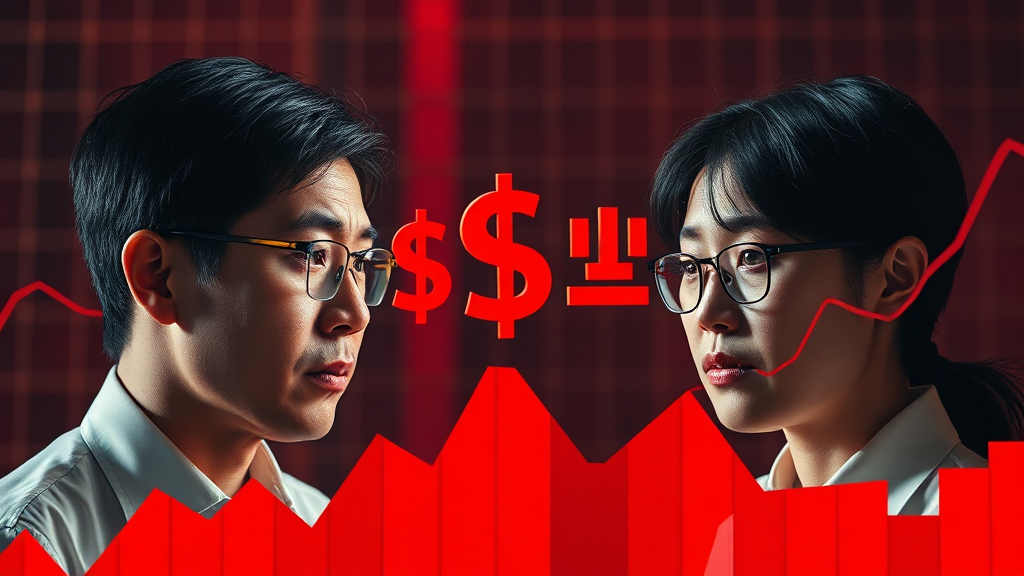 환율 급등의 영향: 경제 및 투자 (realistic 스타일)