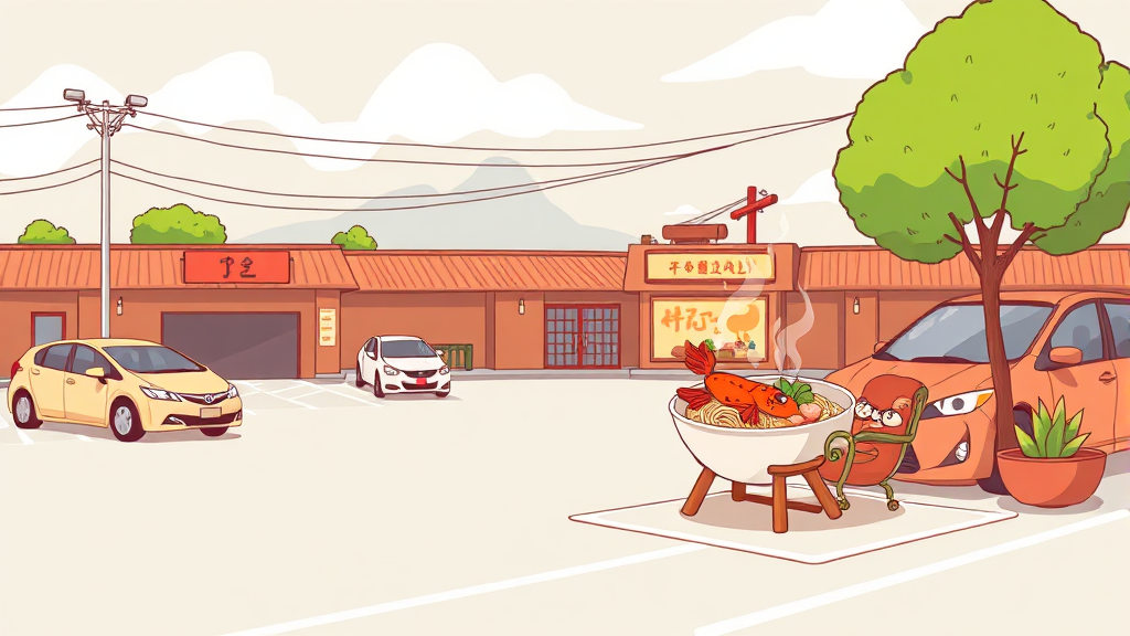 부가 서비스 및 편의시설 (illustration 스타일)