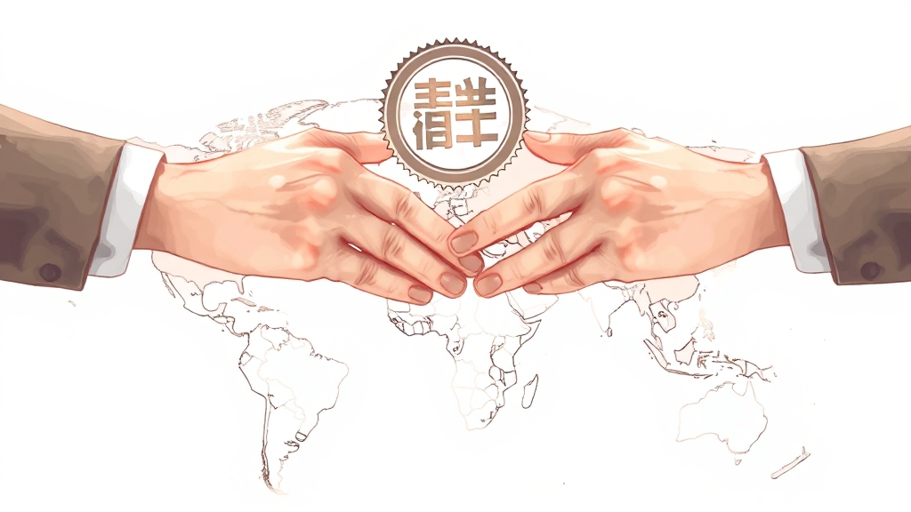 아그레망: 외교의 첫걸음 (illustration 스타일)