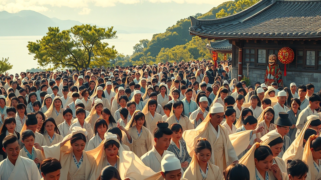 강릉단오제, 어떤 축제? (realistic 스타일)