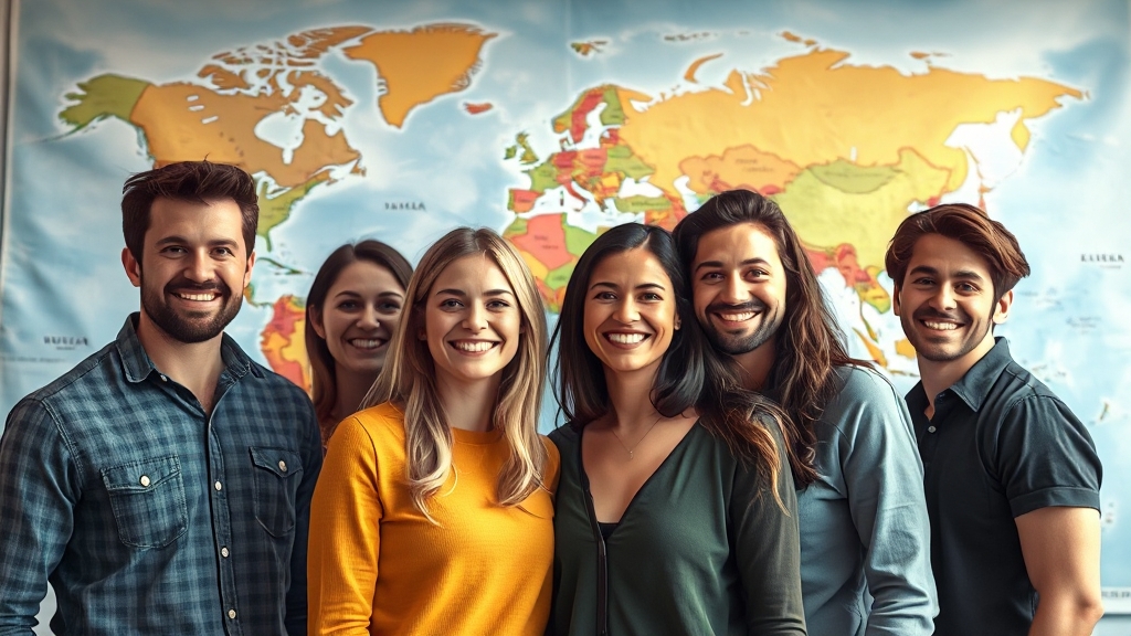 해외취업 성공 사례 및 공모전 (realistic 스타일)