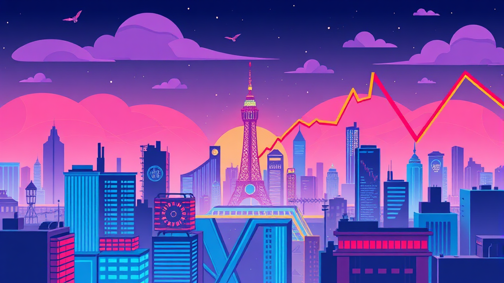 2026년 미국 주식 대전망 7 AI 기술 발전, 주식 시장 영향은? (cartoon 스타일)