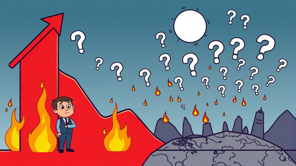 향후 증시 전망은? (cartoon 스타일)