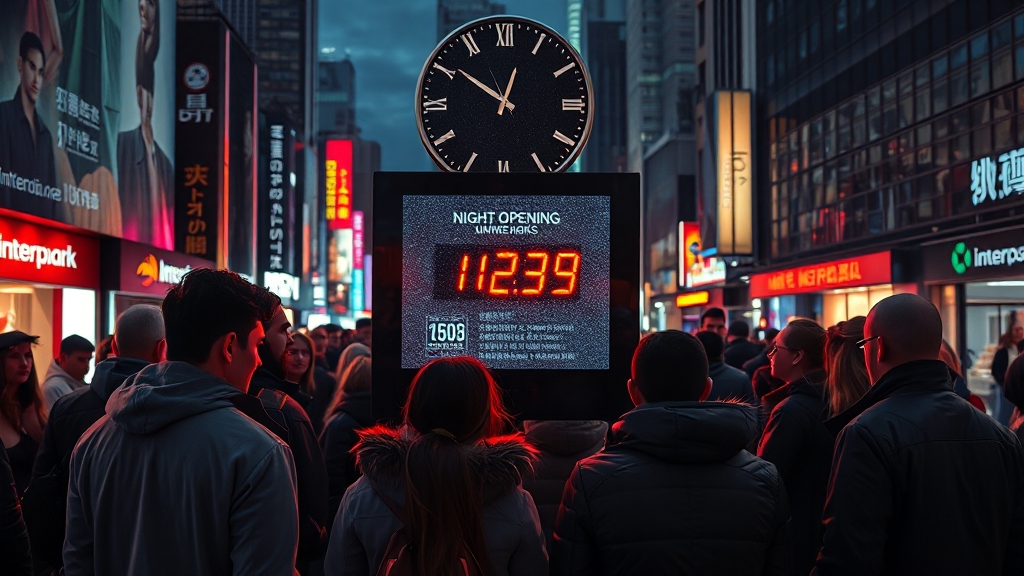 예매 일정 및 방법 (realistic 스타일)