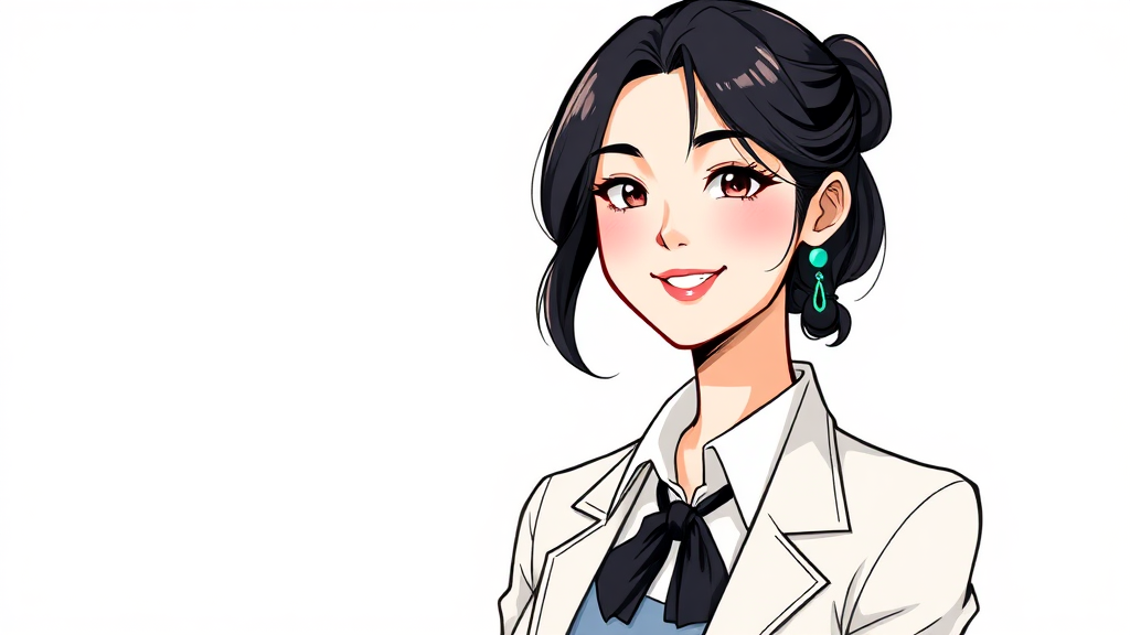 김유리 키 및 외모 특징 (illustration 스타일)