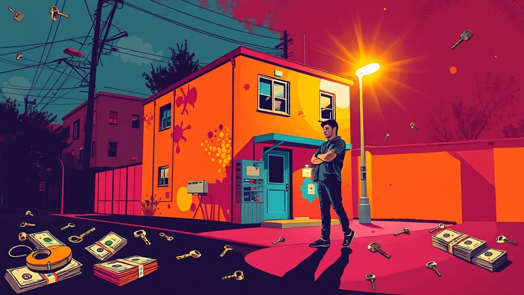 50대를 위한 소형 아파트 부동산 투자 A to Z: 안정 수익에서 위험 관리까지 2 부동산 투자, 왜 소형 아파트? (popart 스타일)