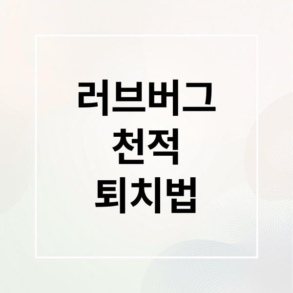 러브버그
천적
퇴치법 (러브버그 천적 참새 거미)