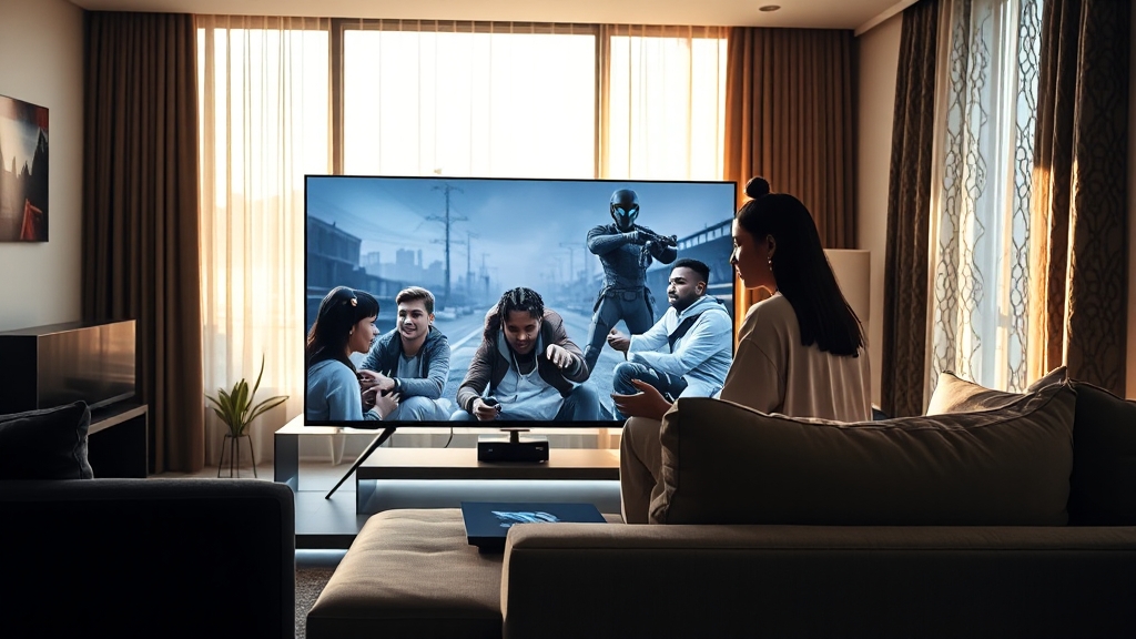 삼성 OLED TV 선택 가이드 (realistic 스타일)