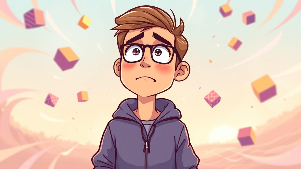 어지럼증, 어떤 증상일까요? (cartoon 스타일)